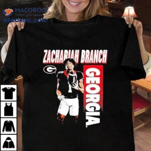 Zachariah Branch Georgia Bulldogs Graphic Tshirt