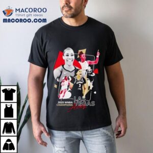 A Ja Wilson Las Vegas Aces Wnba Champions Tshirt