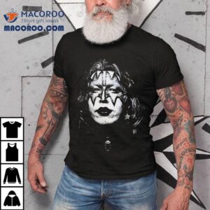 Ace Frehley Space Ace Rock Kiss Big Face Rip 2025 Shirt