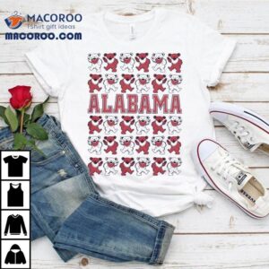 Alabama Crimson Tide X Grateful Dead Stacked Bears Shirt 1 Alabama Crimson Tide X Grateful Dead Stacked Bears Tshirt