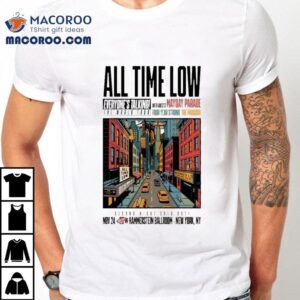 All Time Low Tour Nov 24 2025 Hammerstein Ballroom Shirt