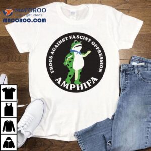 Amphifa Frogs Against Fascist Oppression Portland Shirt