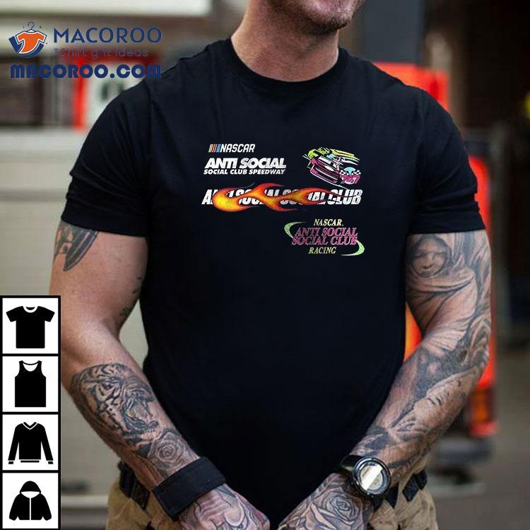 Anti Social Social Club X Nascar Racing Shirt Anti Social Social Club X Nascar Racing Shirt