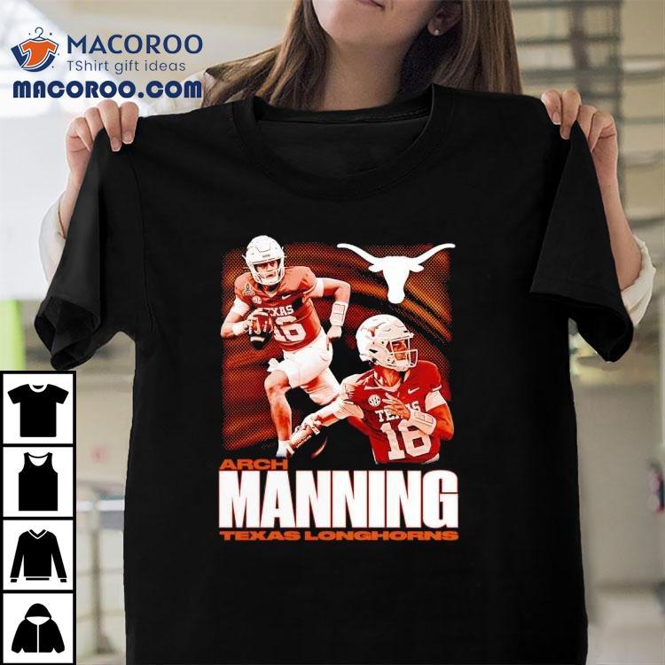 Arch Manning Texas Longhorns Football Shirt Arch Manning Texas Longhorns Football Shirt