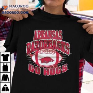 Arkansas Razorbacks Go Hogs Mascot Logo Baseball Shirt 1 Arkansas Razorbacks Go Hogs Mascot Logo Baseball Tshirt