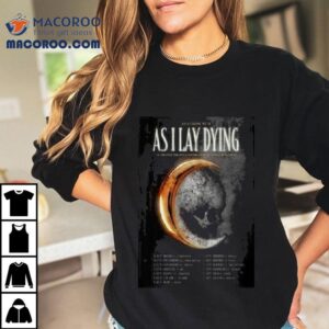 As I Lay Dying Celebrating The 20th Anniversary Of Shadows Are Security 2025 Shirt