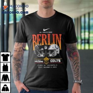 Atlanta Falcons Vs Indianapolis Colts International Games Berlin 2025 Shirt