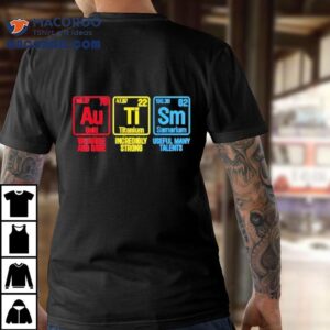 Autism Awareness Puzzle Piece Elements Periodic Autism Shirt
