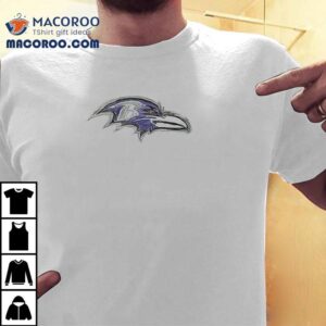 Baltimore Ravens Sunny Strong Hand Draw Logo Shirt 1 Baltimore Ravens Sunny Strong Hand Draw Logo Tshirt