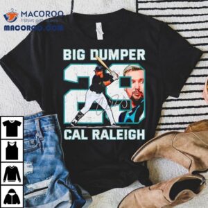 Big Dumper Cal Raleigh Seattle Mariners Baseball Signature Shirt 1 Big Dumper Cal Raleigh Seattle Mariners Baseball Signature Tshirt