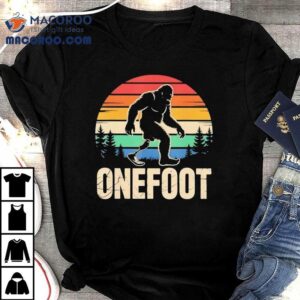 Bigfoot One Foot Vintage Shirt 1 Bigfoot One Foot Vintage Tshirt