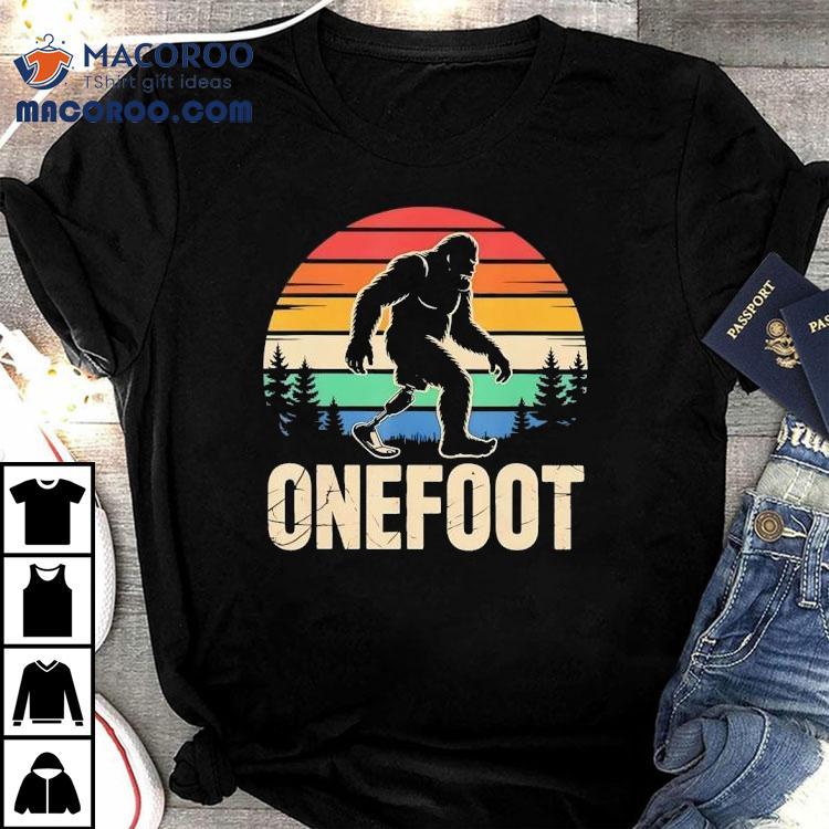 Bigfoot One Foot Vintage Shirt Bigfoot One Foot Vintage Shirt