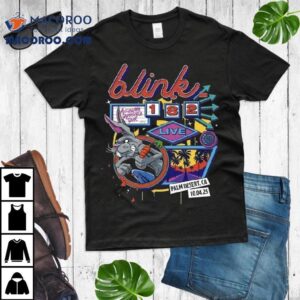 Blink Live At Palm Desert California Night Venue At Acrisure Arena On October Missionary Impossible Tour Tshirt