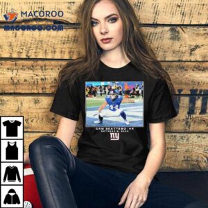 Cam Skattebo October New York Giants Nfl Flash Features Week Tshirt