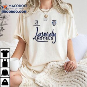 Canterbury Bankstown Bulldogs Laundy Hotels Nrl The Dogs Are Havin A Party Mascots Tshirt