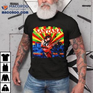 Carlos Santana 1987 Freedom Band Shirt 1 Carlos Santana Freedom Band Tshirt