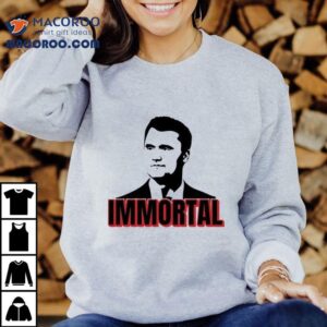 Charlie Kirk Immortal Portrait Shirt 1 Charlie Kirk Immortal Portrai Tshirt