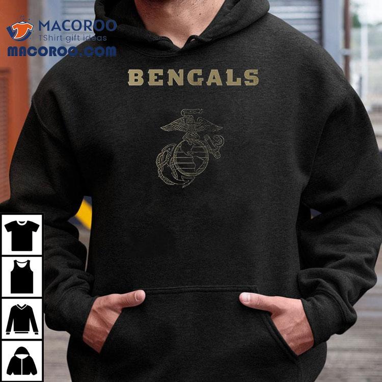 Cincinnati Bengals X United States Marine Corps First In Last Out Shirt Cincinnati Bengals X United States Marine Corps First In Last Out Shirt