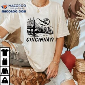 Cincinnati Downtown Spooky Halloween Tshirt