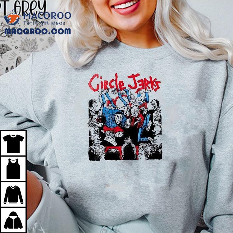 Circle Jerks X Gorilla Biscuits North American Tour 2025 San Diego Phoenix Dates Schedule Shirt Circle Jerks X Gorilla Biscuits North American Tour 2025 San Diego Phoenix Dates Schedule Shirt