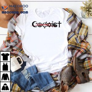 Coexist Moon Peace David Star Shirt 1 Coexist Moon Peace David Star Tshirt