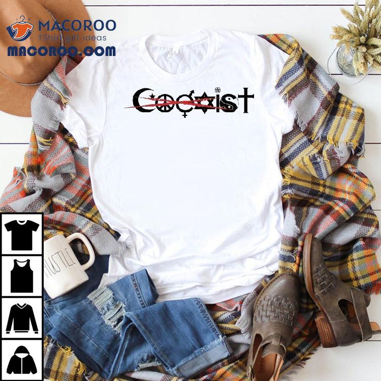 Coexist Moon Peace David Star Shirt Coexist Moon Peace David Star Shirt