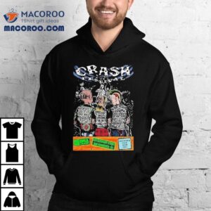 Crash Festival San Francisco Shows On Oct Tshirt