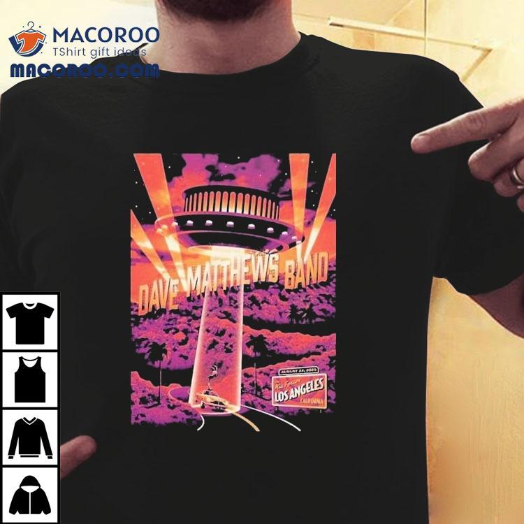 Dave Matthews Band Aug 22 2025 Kia Forum In Inglewood Los Angeles Ca Shirt Dave Matthews Band Aug 22 2025 Kia Forum In Inglewood Los Angeles Ca Shirt