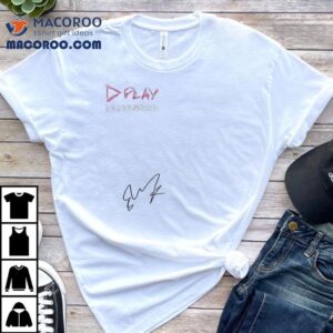 Ed Sheeran Play Tracklist Signature Shirt 1 Ed Sheeran Play Tracklist Signature Tshirt