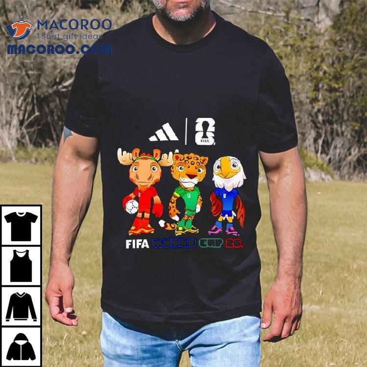 Fifa World Cup 26 Mascot Shirt Fifa World Cup 26 Mascot Shirt