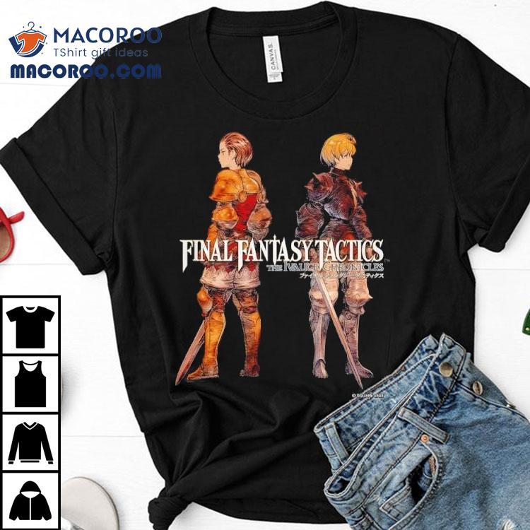 Final Fantasy Tactics The Ivalice Chronicles Delita And Ramza Shirt Final Fantasy Tactics The Ivalice Chronicles Delita And Ramza Shirt
