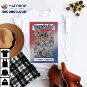 Garbage Pail Kids X New York Yankees Gummy Aaron Shirt 1 Garbage Pail Kids X New York Yankees Gummy Aaron Tshirt