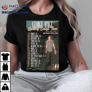 George Birge Cowboy Songs Tour Tshirt