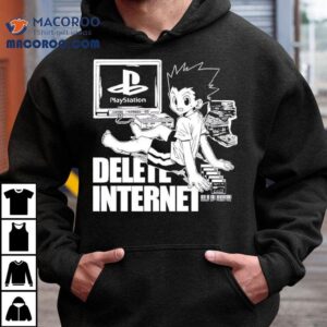 Gon Freecss Hunter X Hunter Playstation Delete Internet Shirt 1 Gon Freecss Hunter X Hunter Playstation Delete Interne Tshirt