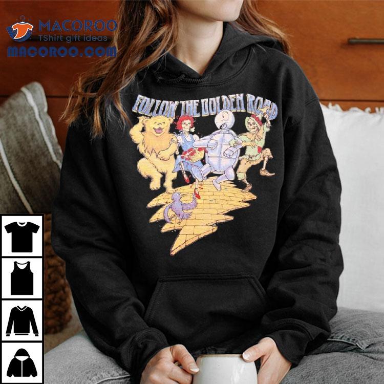 Grateful Dead Follow The Golden Road Shirt Grateful Dead Follow The Golden Road Shirt