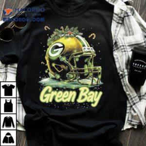 Green Bay Packers Nfl Helmet Merry Christmas 2025 Shirt