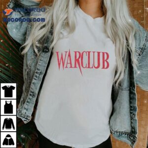 Half Face Blades War Club Shirt 1 Half Face Blades War Club Tshirt