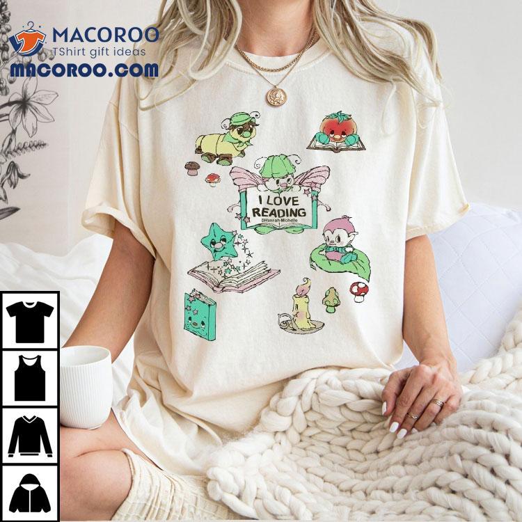 Hannah Michelle I Love Reading Shirt Hannah Michelle I Love Reading Shirt