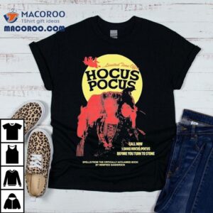 Hocus Pocus Before You Turn To Stone Liveforever Pepper Tshirt