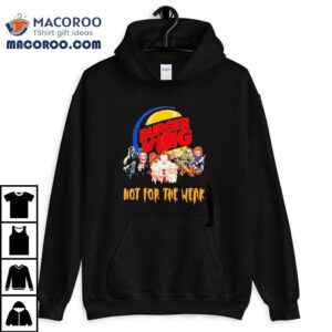 Horror Movies Characters Burger King Not For The Weak Halloween Tshirt