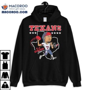 Houston Texans Cj Stroud Nfl Football Signature Chibi Tshirt