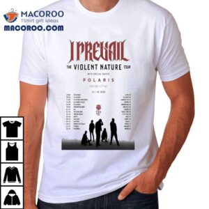 I Prevail The Violent Nature Eu Uk Tour Tshirt