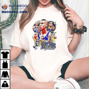 Indiana Pacers Reggie Miller X Tyrese Haliburton Graphic Vintage Tshirt