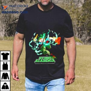 Izuku Midoriya My Hero Academia Anime Series Tshirt
