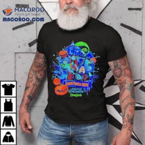 Jack Skellington And Sally Nightmare Before Haunted Mansion Holiday Christmas Tshirt