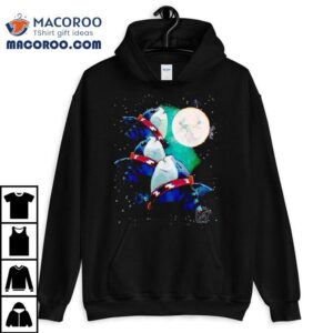 Jeff The Land Shark Under The Moon Shirt