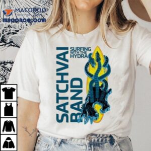 Joe Satriani Surfing With The Hydra Satchvai Band Shirt 1 Joe Satriani Surfing With The Hydra Satchvai Band Tshirt