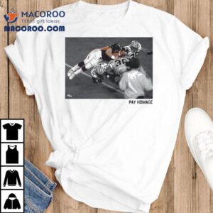 John Elway Denver Broncos Pay Homage Football Nfl Tshirt