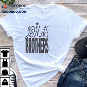Jonas Brothers Wordmark Logo Tshirt