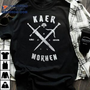 Kaer Morhen School Of The Wolf Swords Shirt